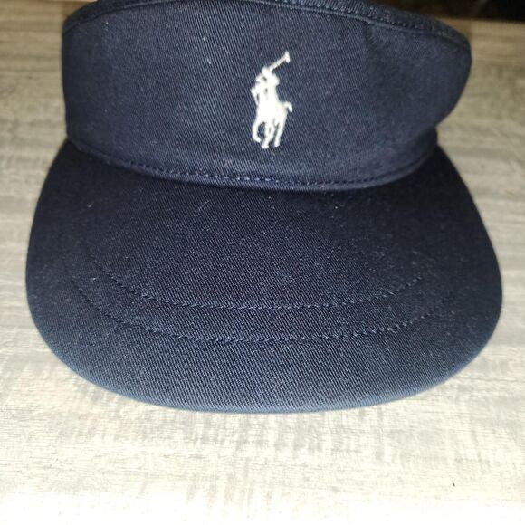 Polo Ralph Lauren US OPEN TENNIS CHAMPIONSHIP Visor Navy  Polo Ralph Lauren Navy Visor Hat